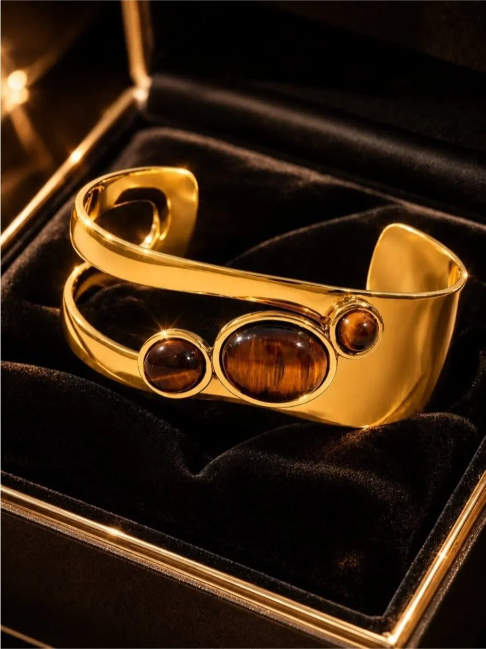 Anthropologie polished gold